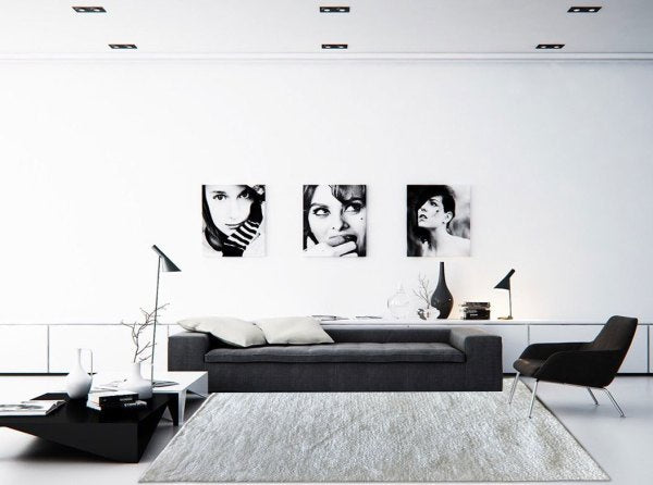 Vanilla Cloud Rug White