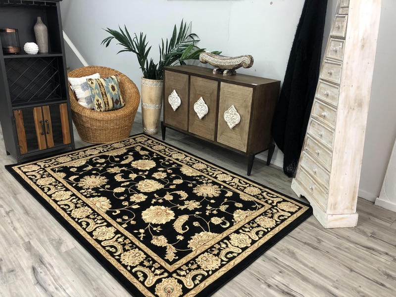 Kohinoor Kristy Black Rug