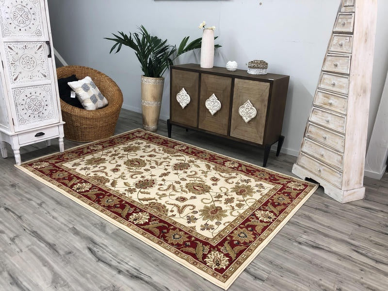 Kohinoor Rabia Red Rug