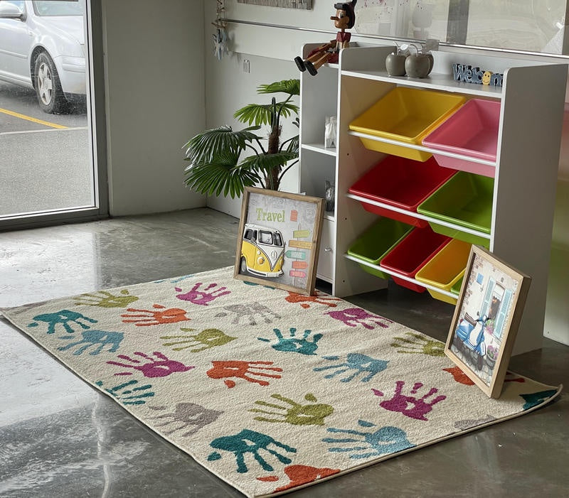 Sonic Kids Rug My Handprints 0527Ia1W