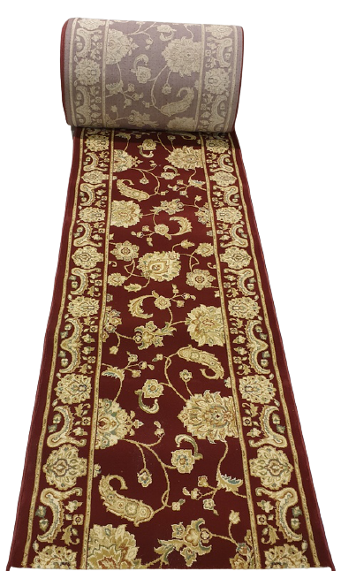 Kohinoor Kristy Red Runner 80 cm Wide x Length Cut To Order