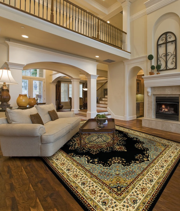 Kohinoor Herricks Black Rug
