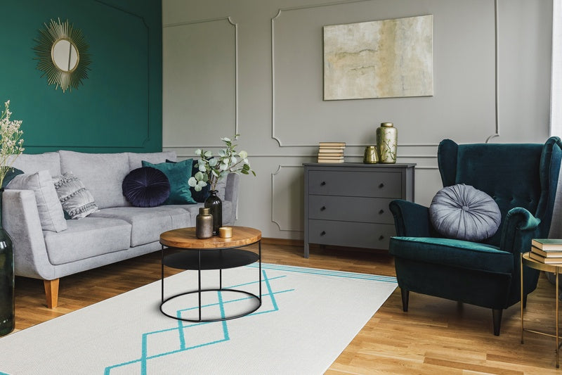Algodon Rug Anfa Blue