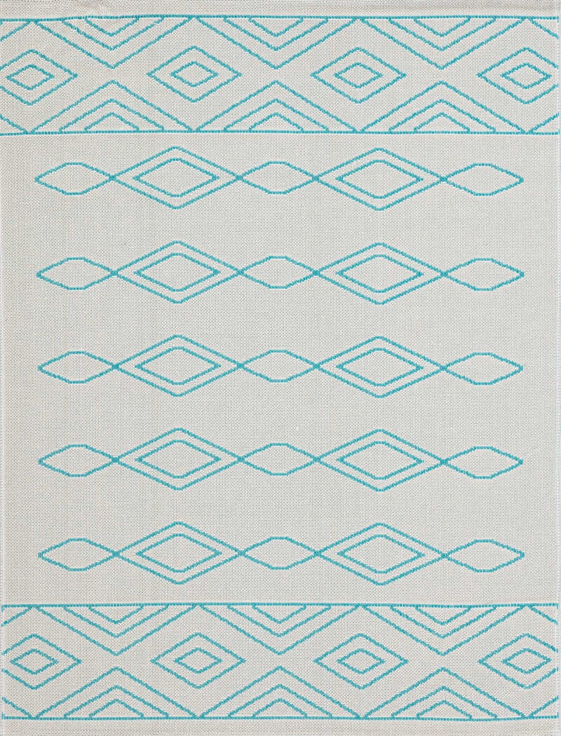 Algodon Rug Omar Blue