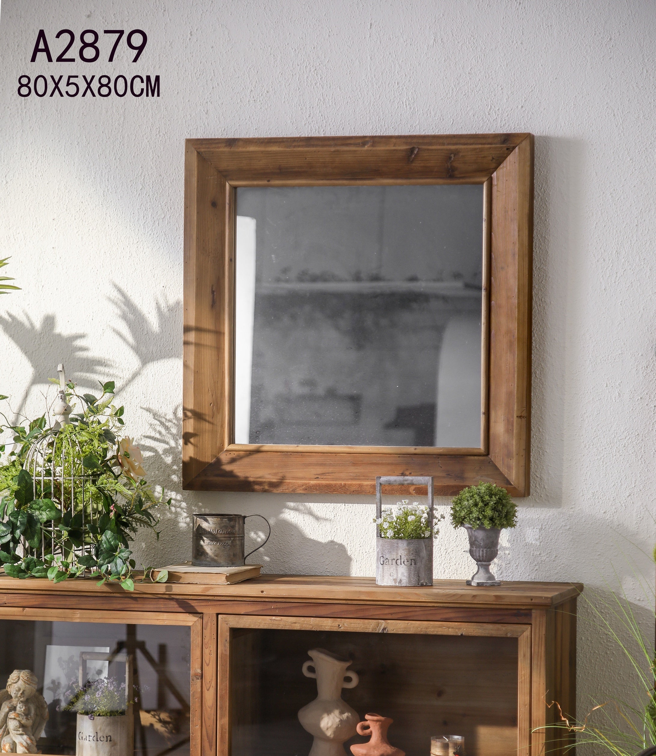 Adagil A2879 Wall Mirror 80 x 5 x 80 cm