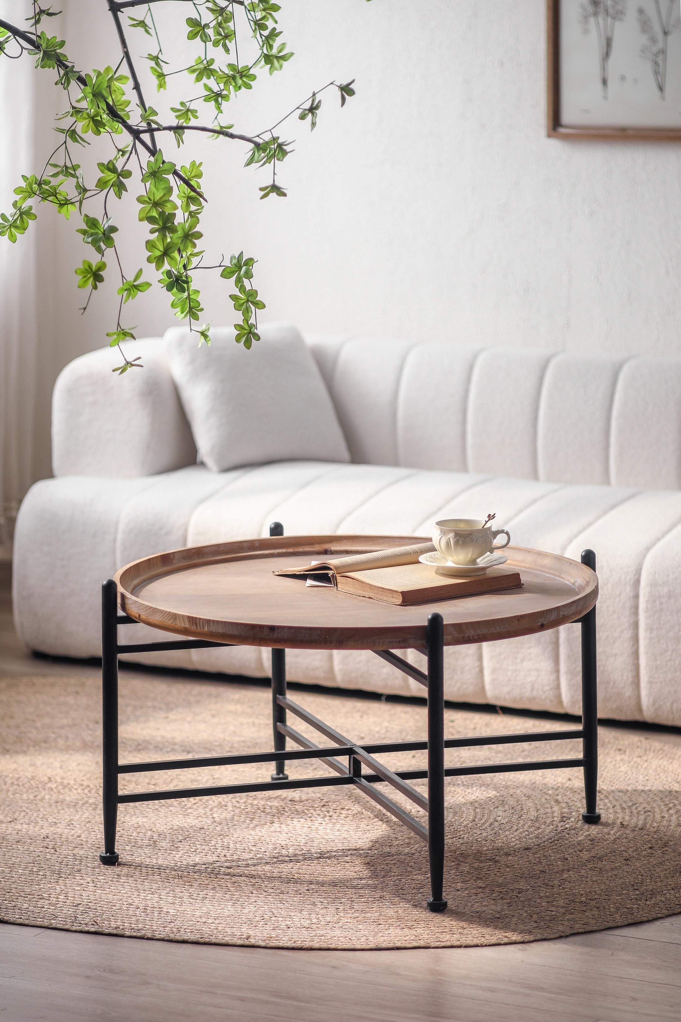 Abadan A2900 Coffee Table 85.5 x 85.5 x 45 cm
