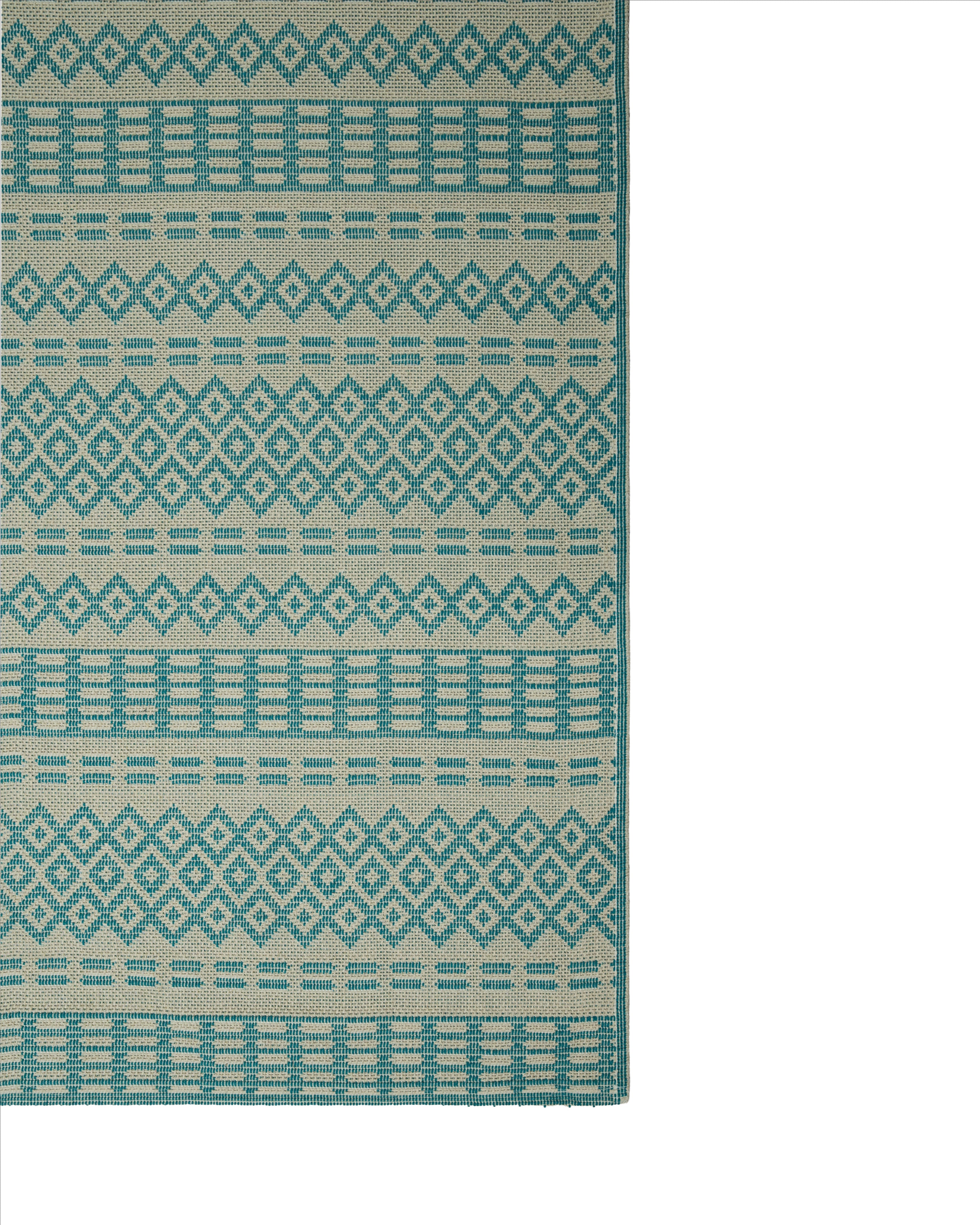 Algodon Rug Ghallef Blue
