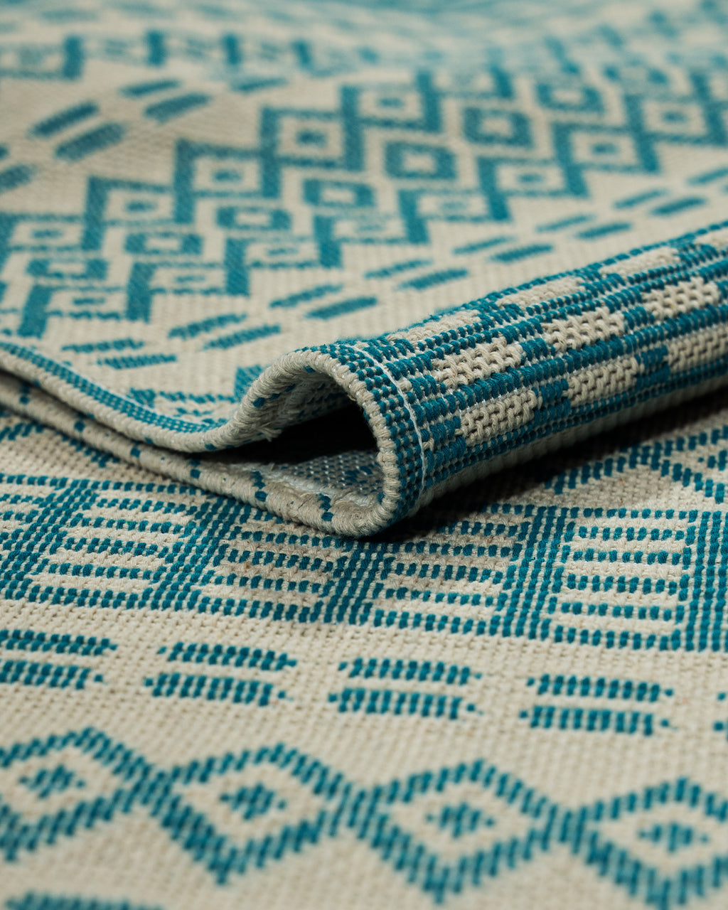 Algodon Rug Ghallef Blue