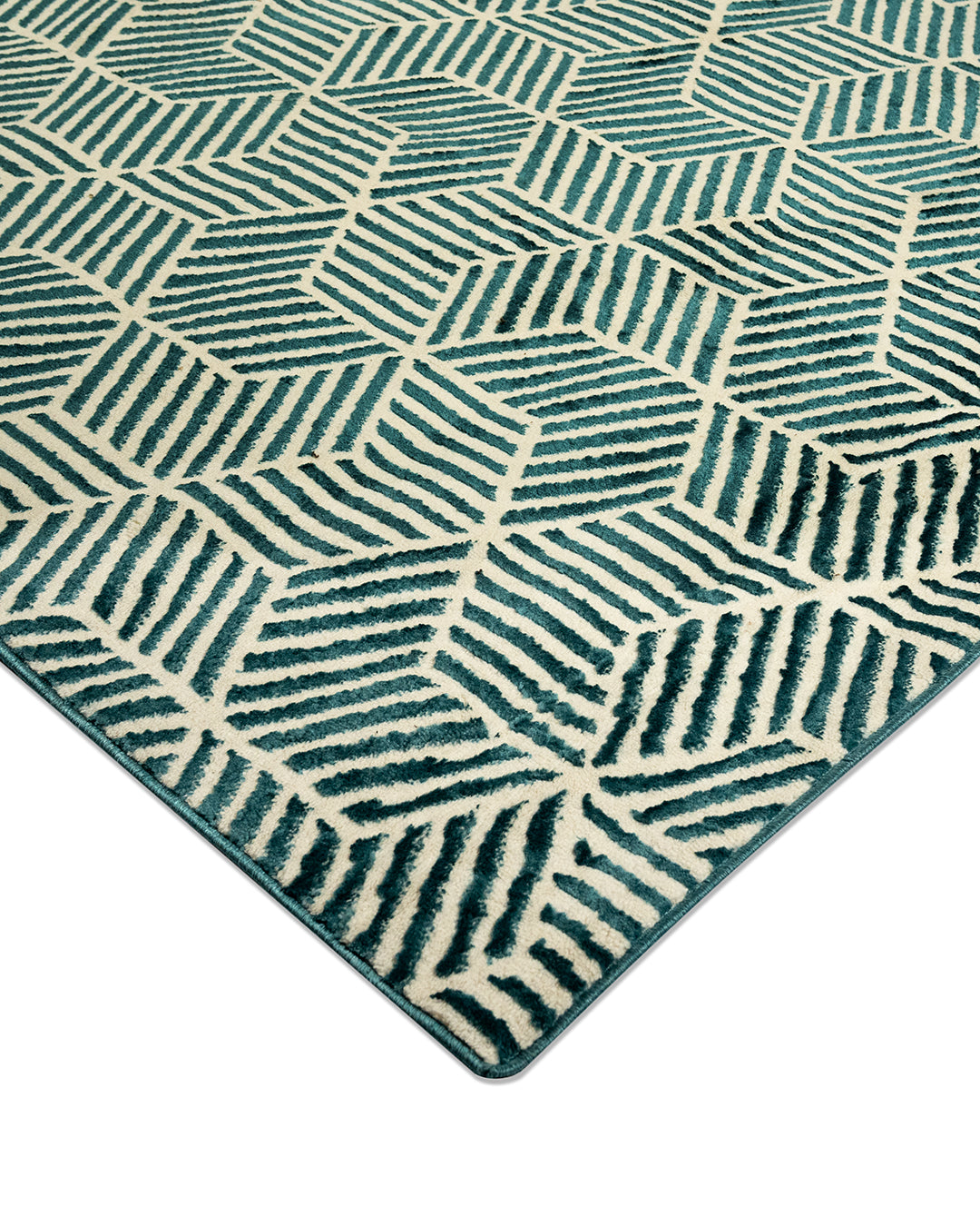 Zoe Rug Idrissa Teal Blue