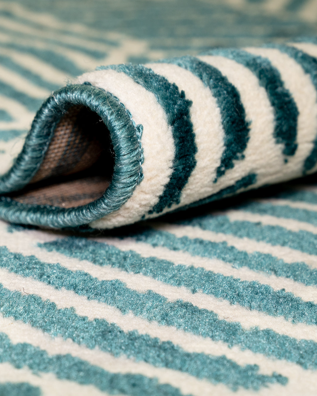 Zoe Rug Idrissa Teal Blue