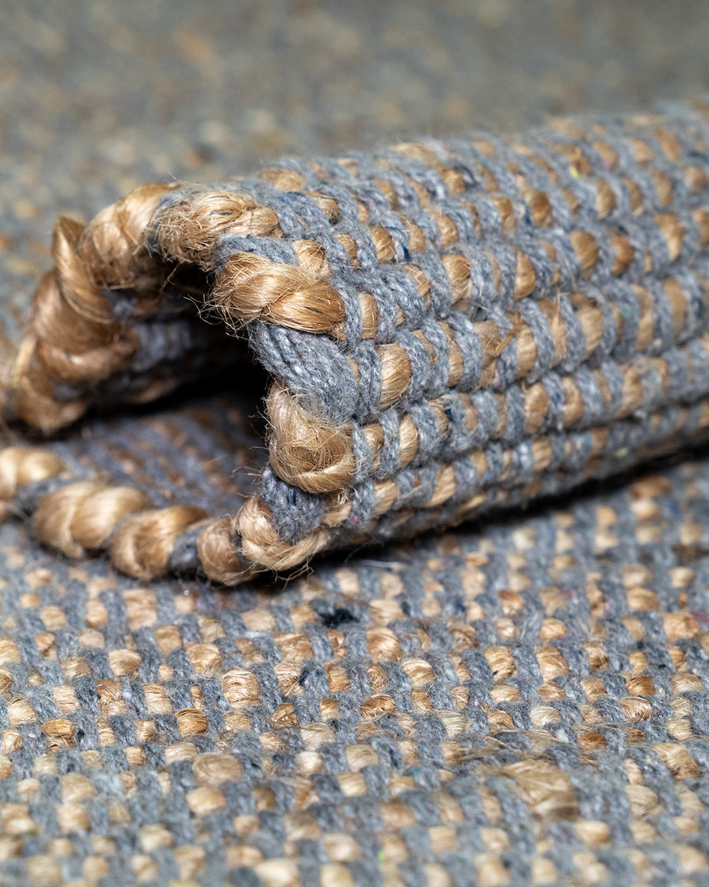 Allowal Wool Handwoven Ash Rug