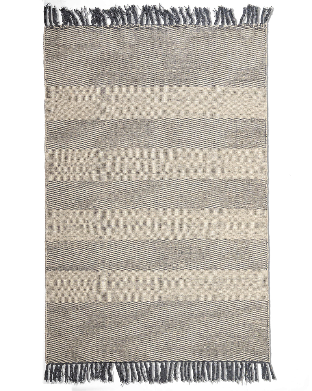 Dakha Wool Handwoven Ash Rug
