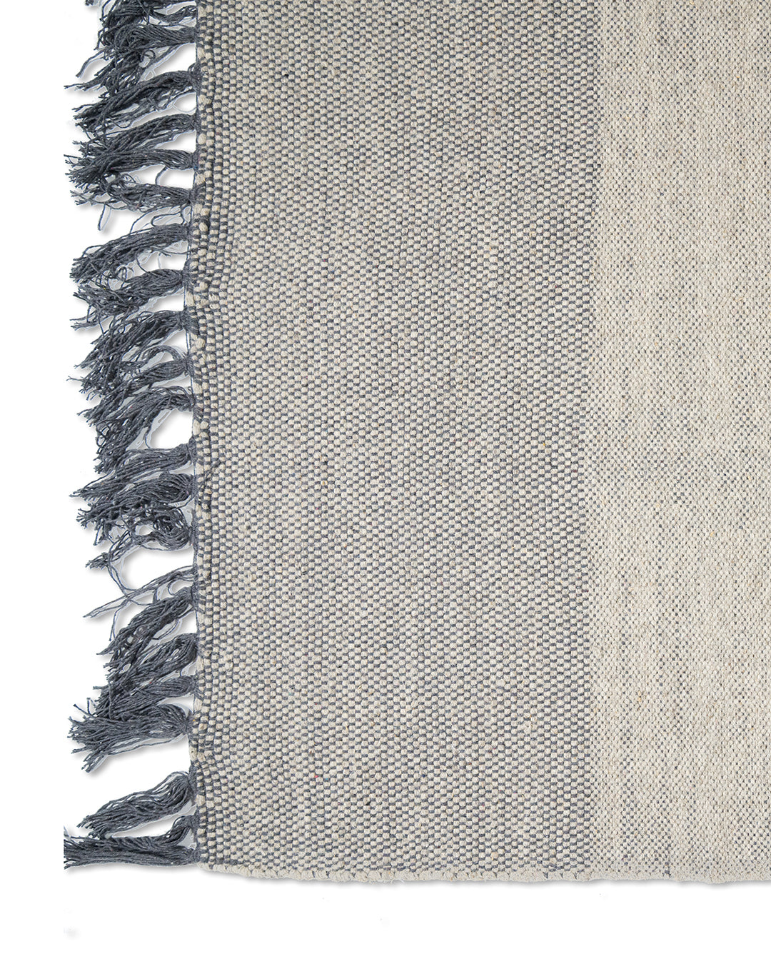 Dakha Wool Handwoven Ash Rug