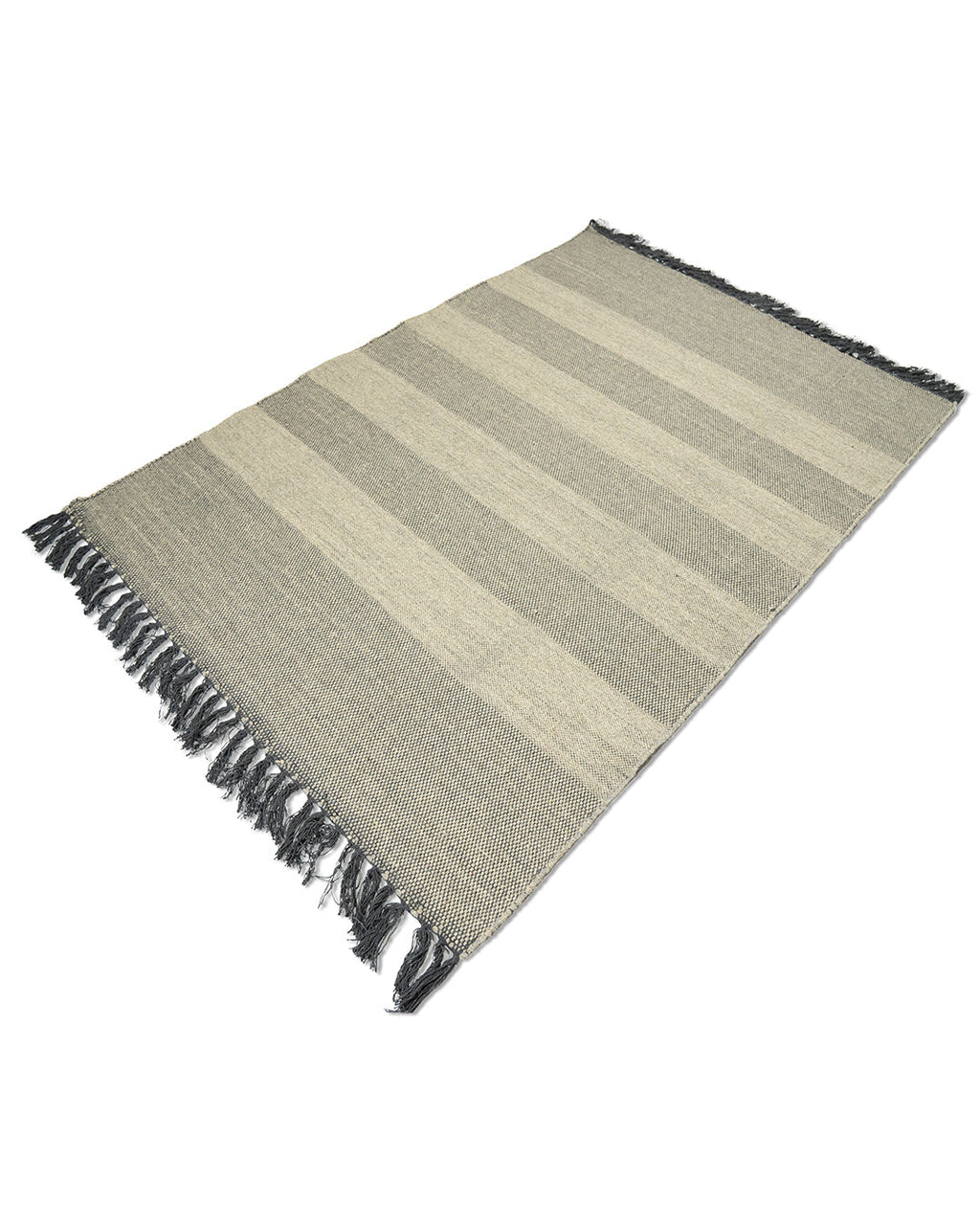 Dakha Wool Handwoven Ash Rug