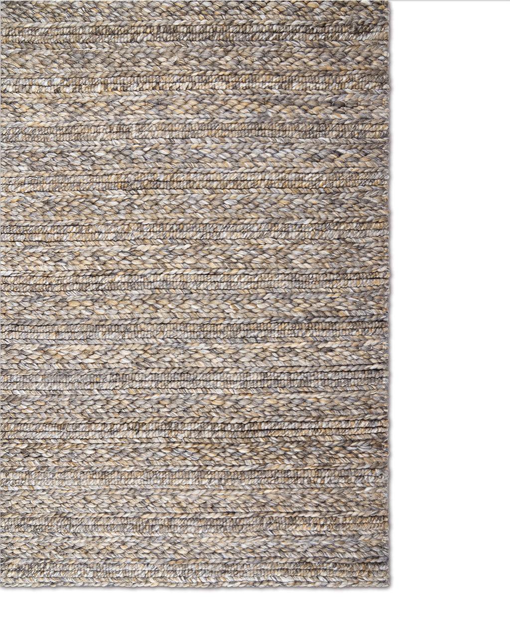 Ayali Wool Handwoven Carbon Rug