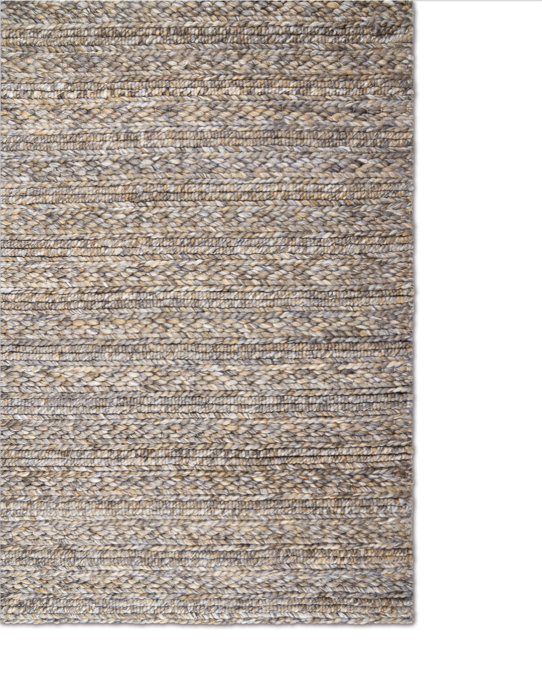 Ayali Wool Handwoven Carbon Rug