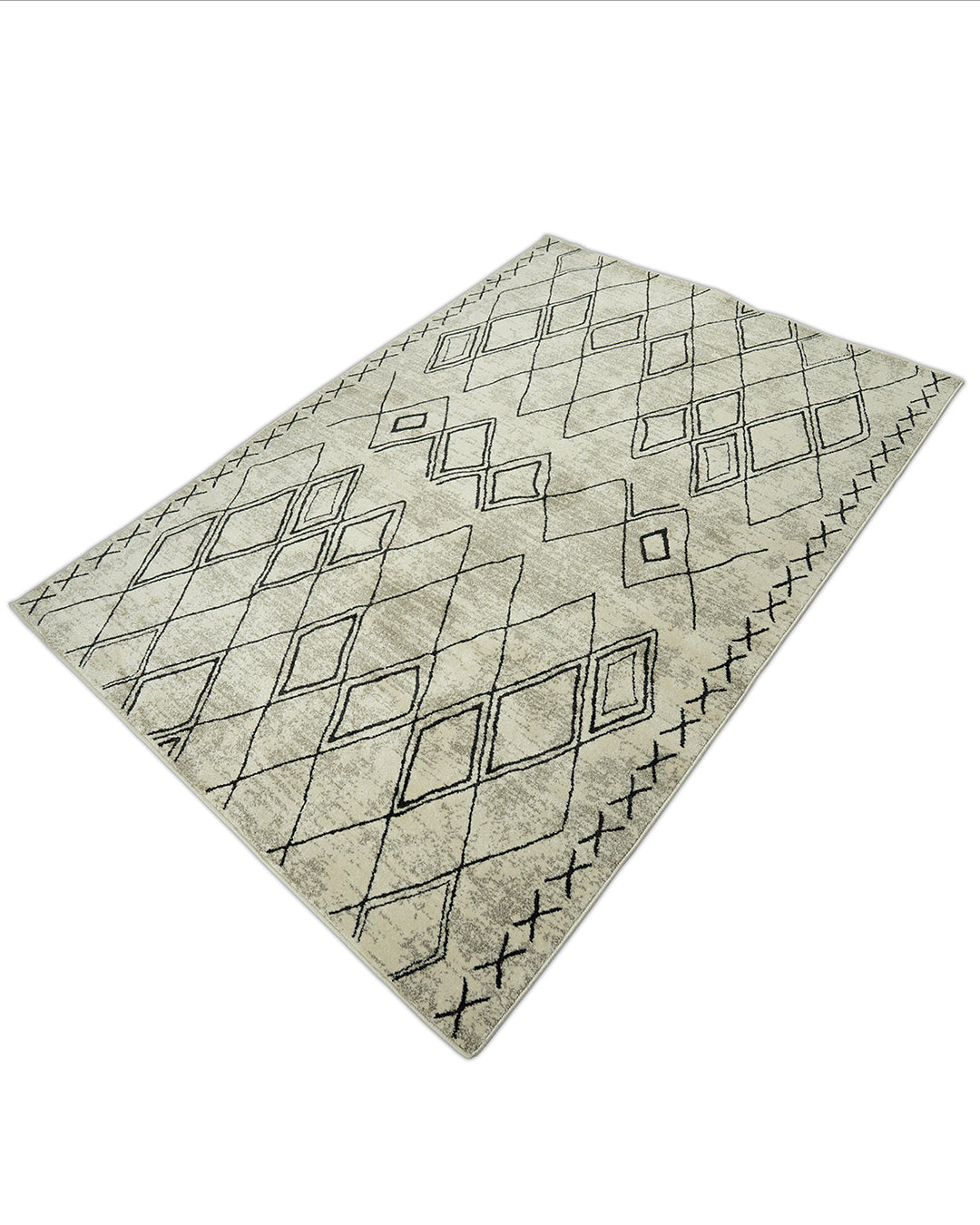 Austin Rug Chaabe White