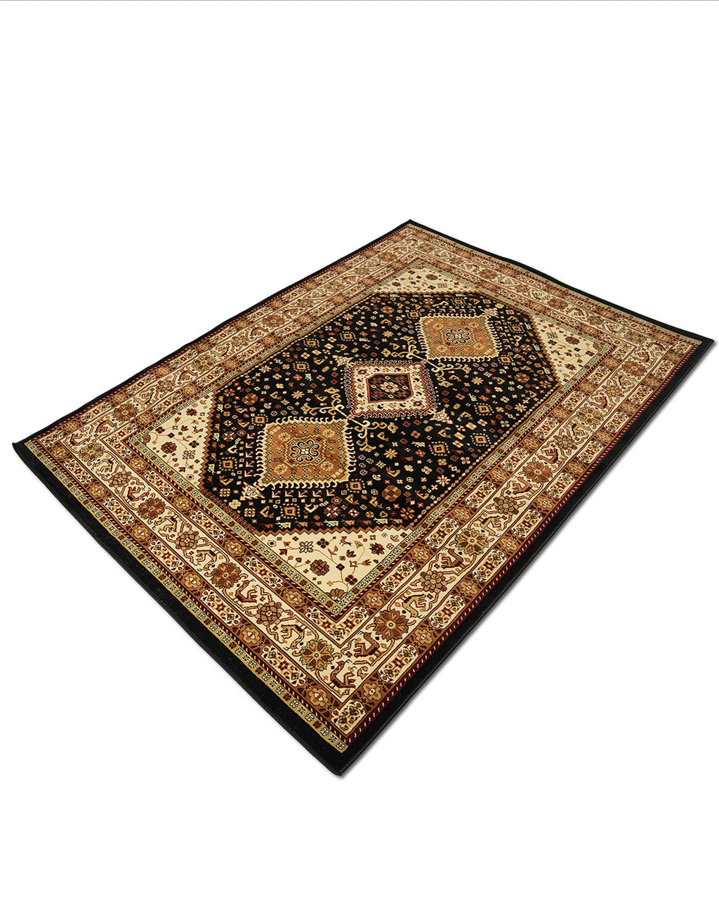 Kohinoor Roslyn Black Rug