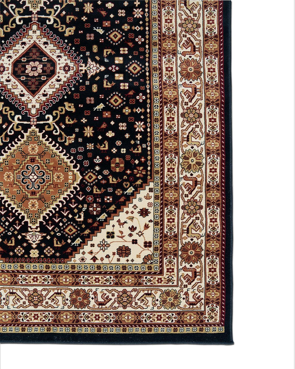 Kohinoor Roslyn Black Rug