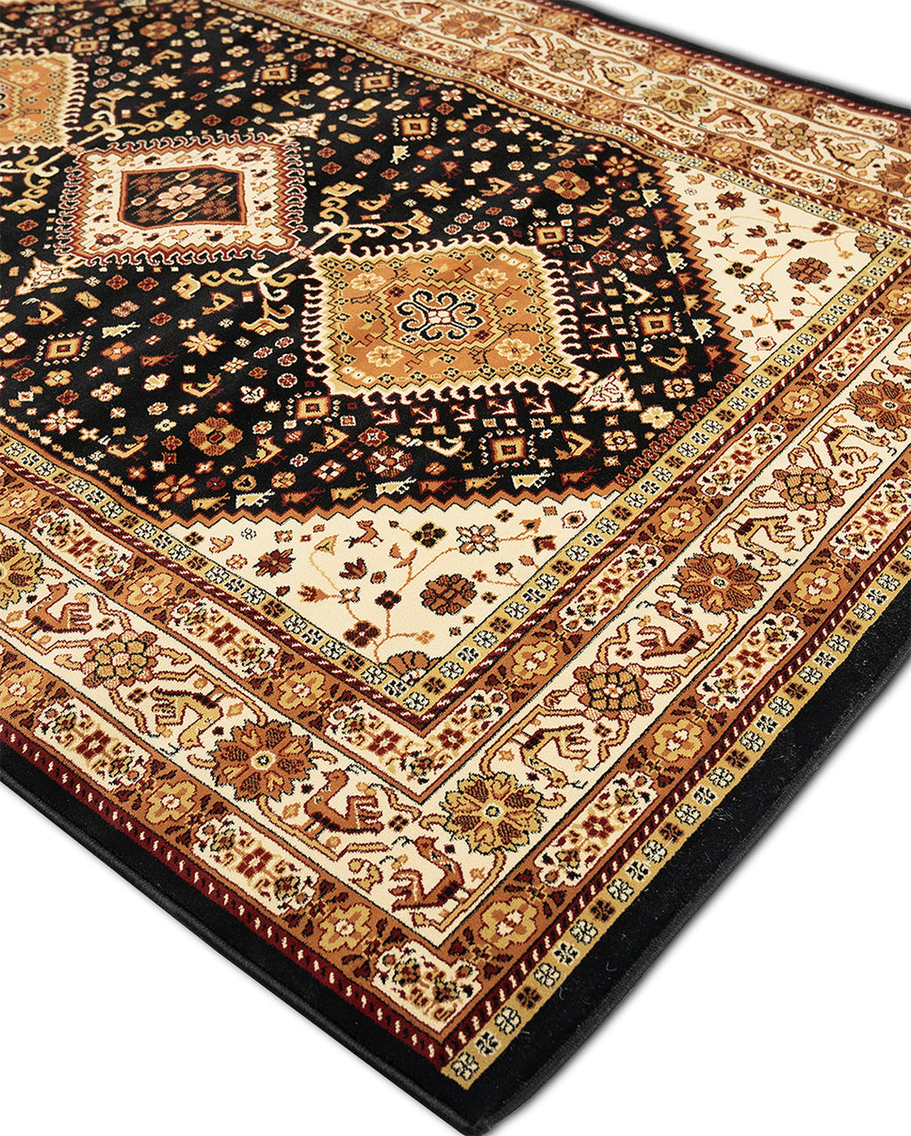 Kohinoor Roslyn Black Rug