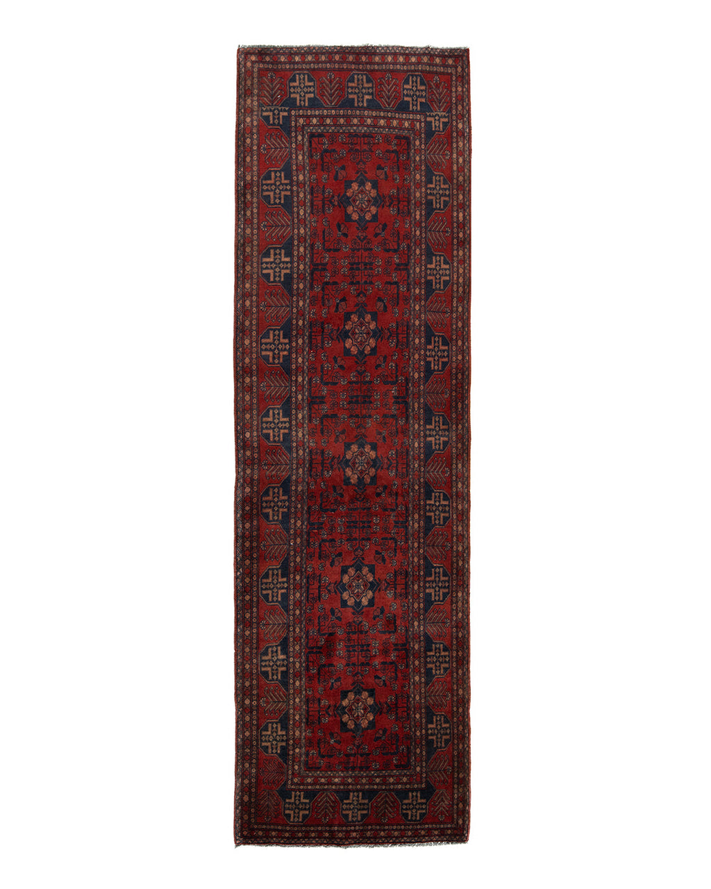 Indian Hand Knotted Runner Mku31080 87 x 290 cm