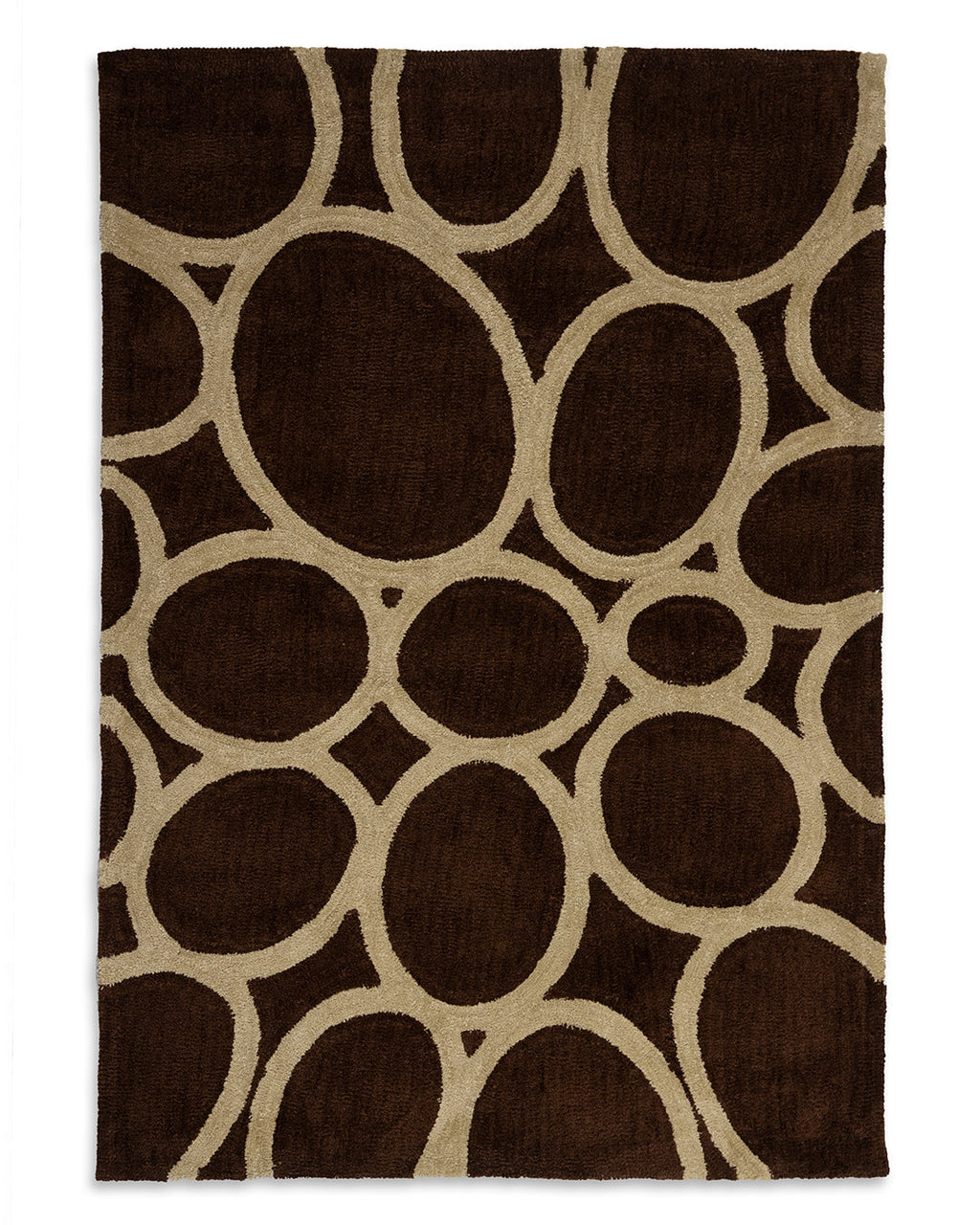 Dove Cp Rug Choclate Coffee Ring Choco