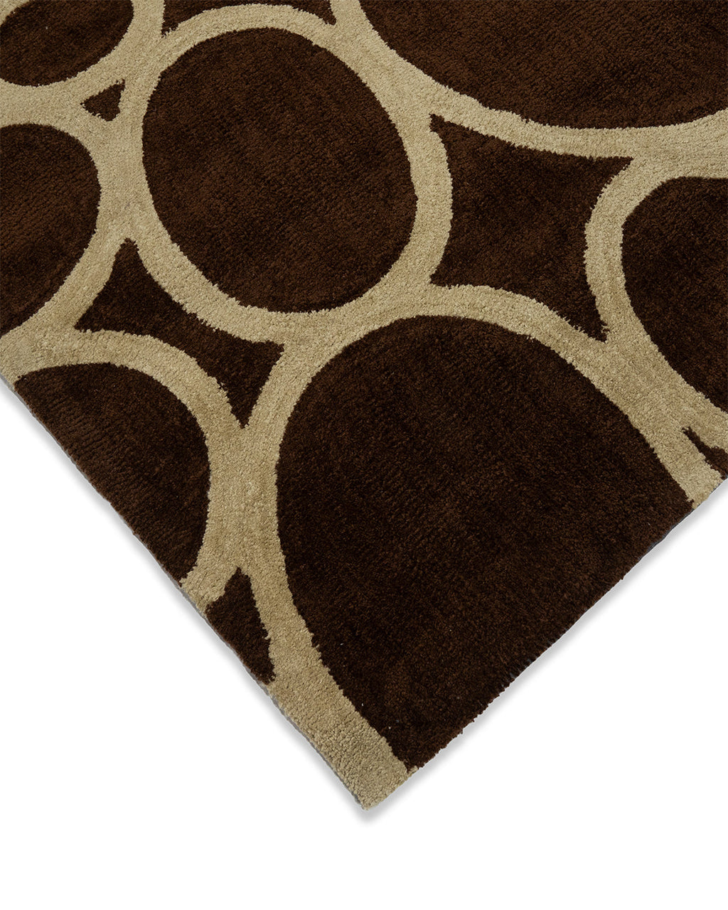 Dove Cp Rug Choclate Coffee Ring Choco