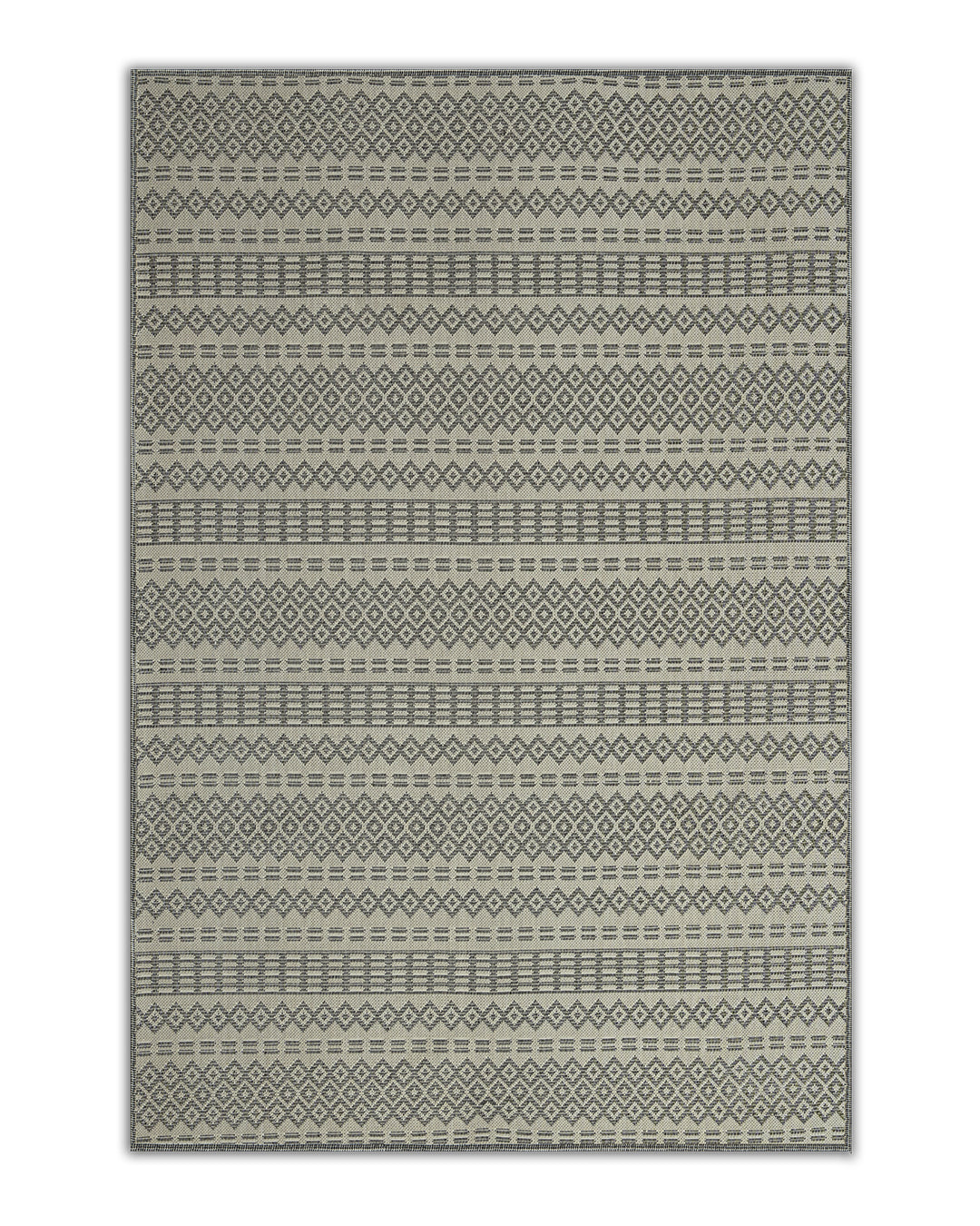 Algodon Rug Ghallef Grey