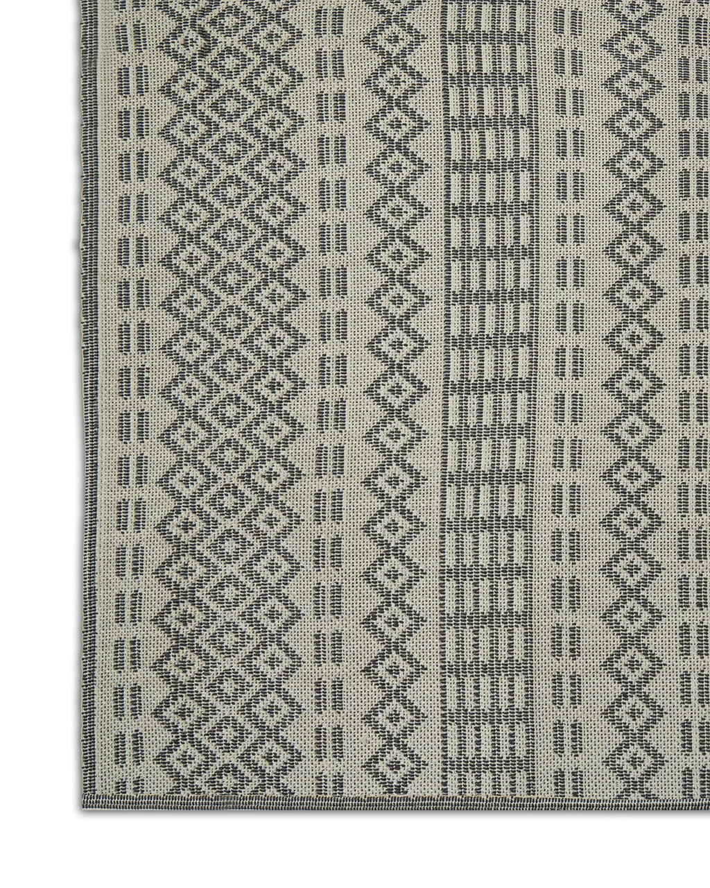 Algodon Rug Ghallef Grey