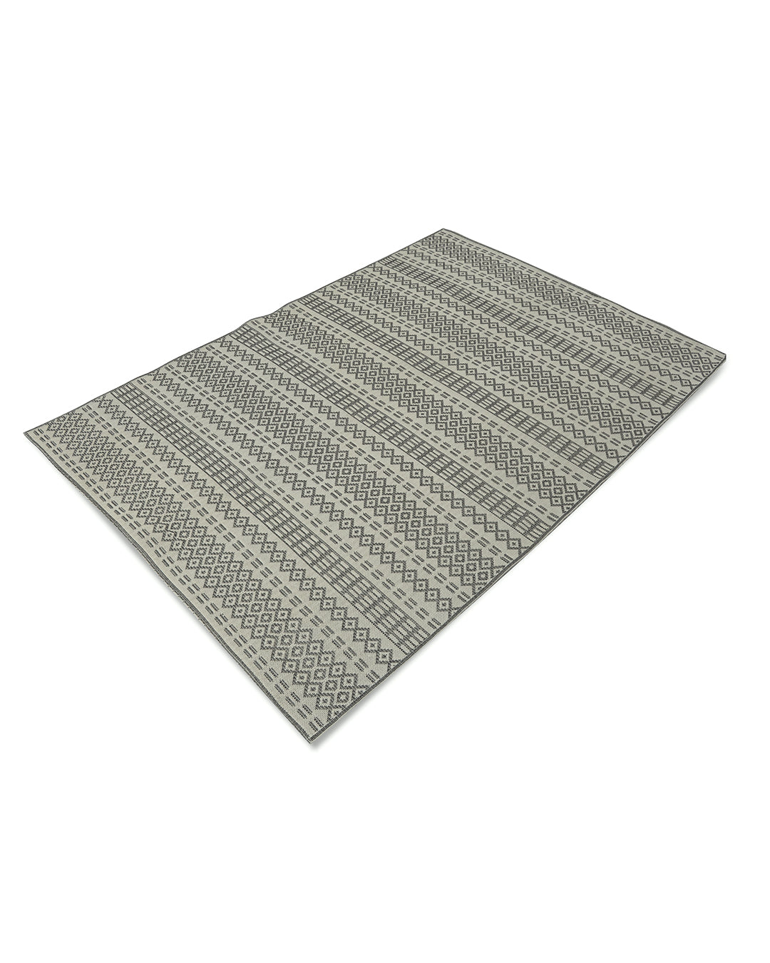 Algodon Rug Ghallef Grey