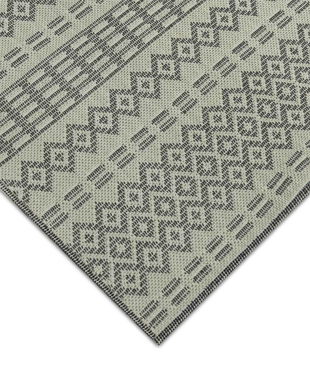 Algodon Rug Ghallef Grey