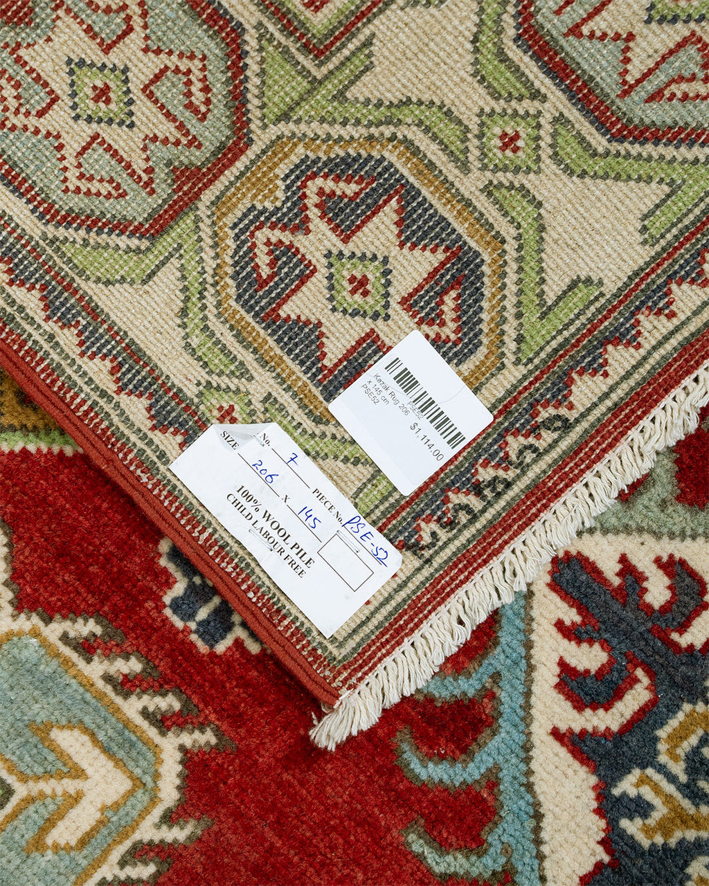 Kazak Rug 206 x 145 cm PSE52