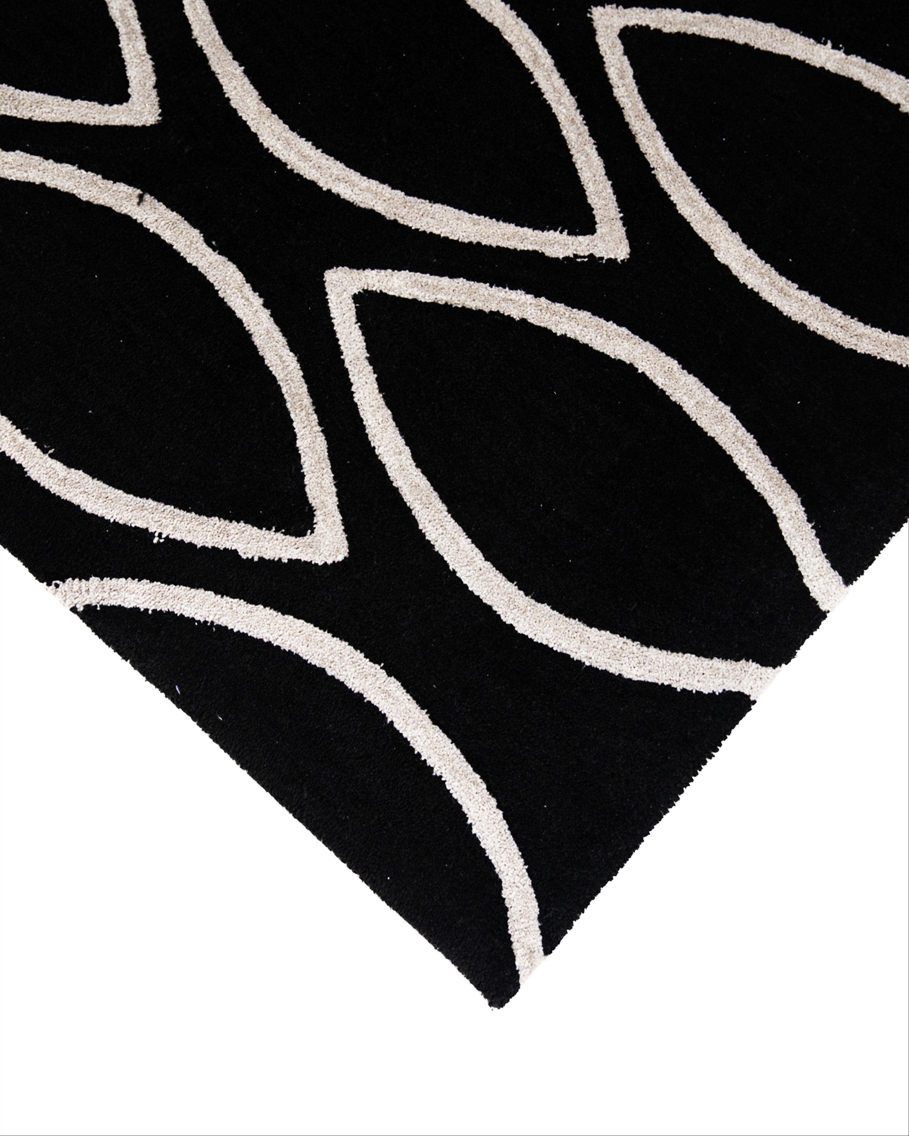 Dove Cp Rug Nora Black