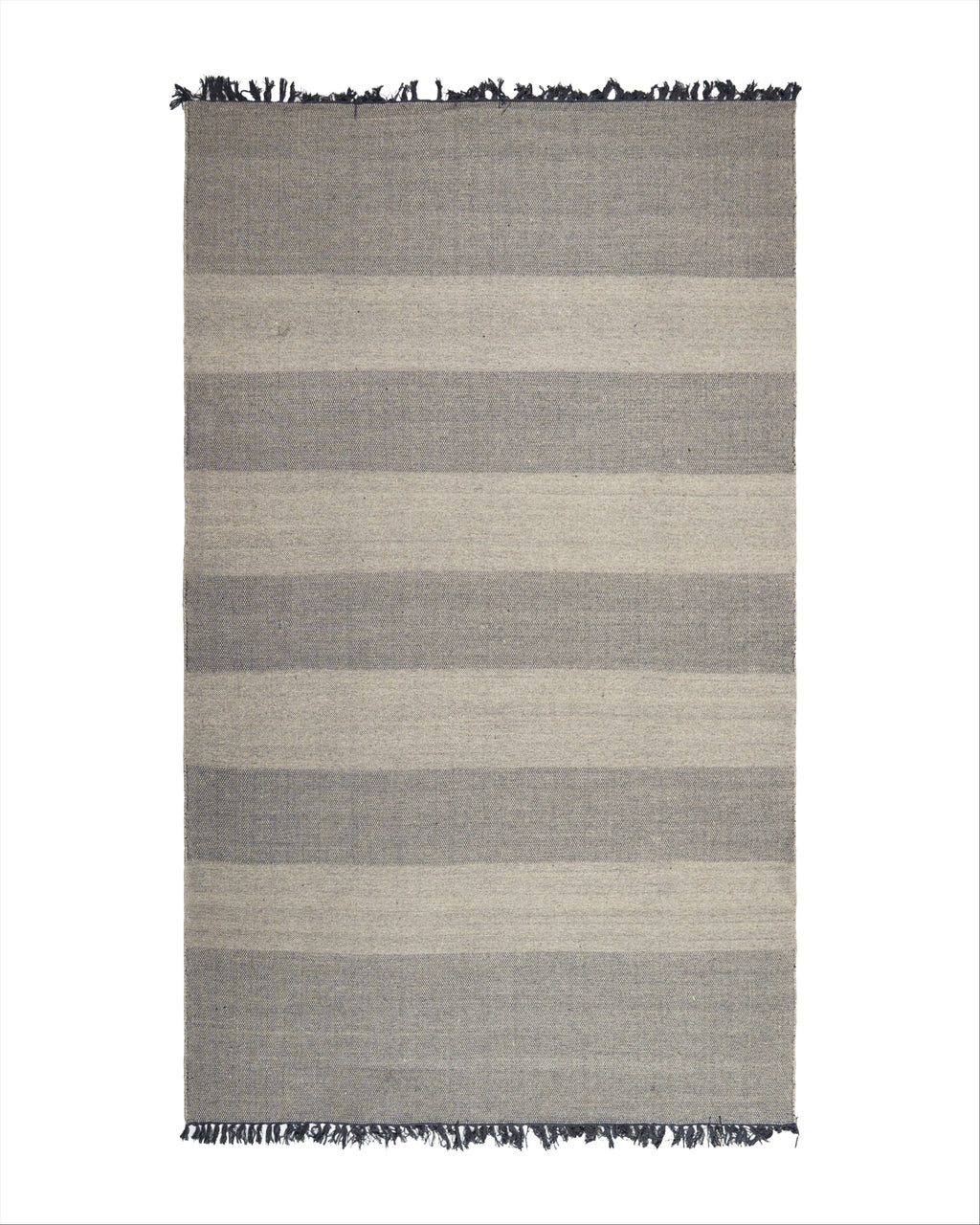 Dakha Wool Handwoven Silver Rug