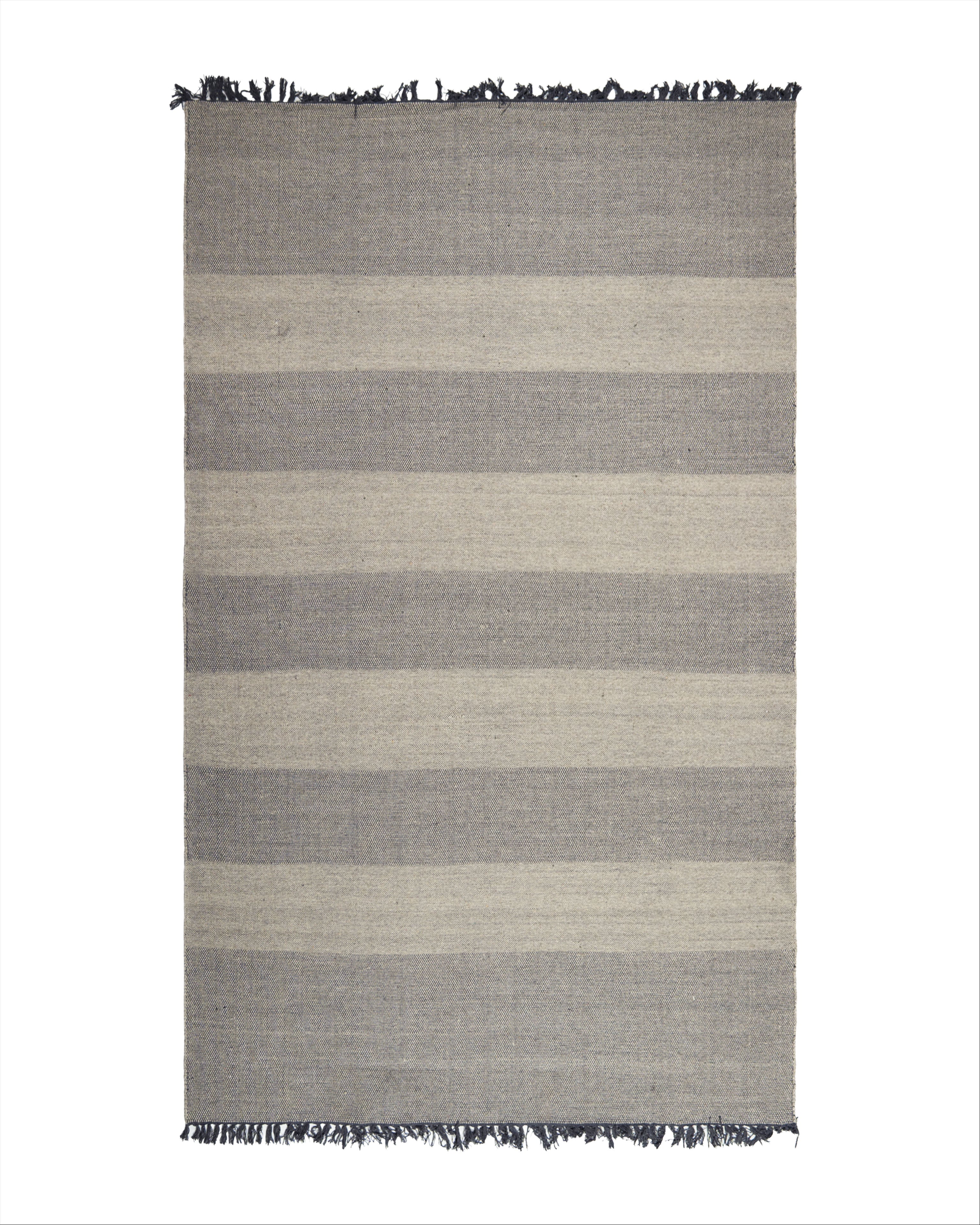 Dakha Wool Handwoven Silver Rug