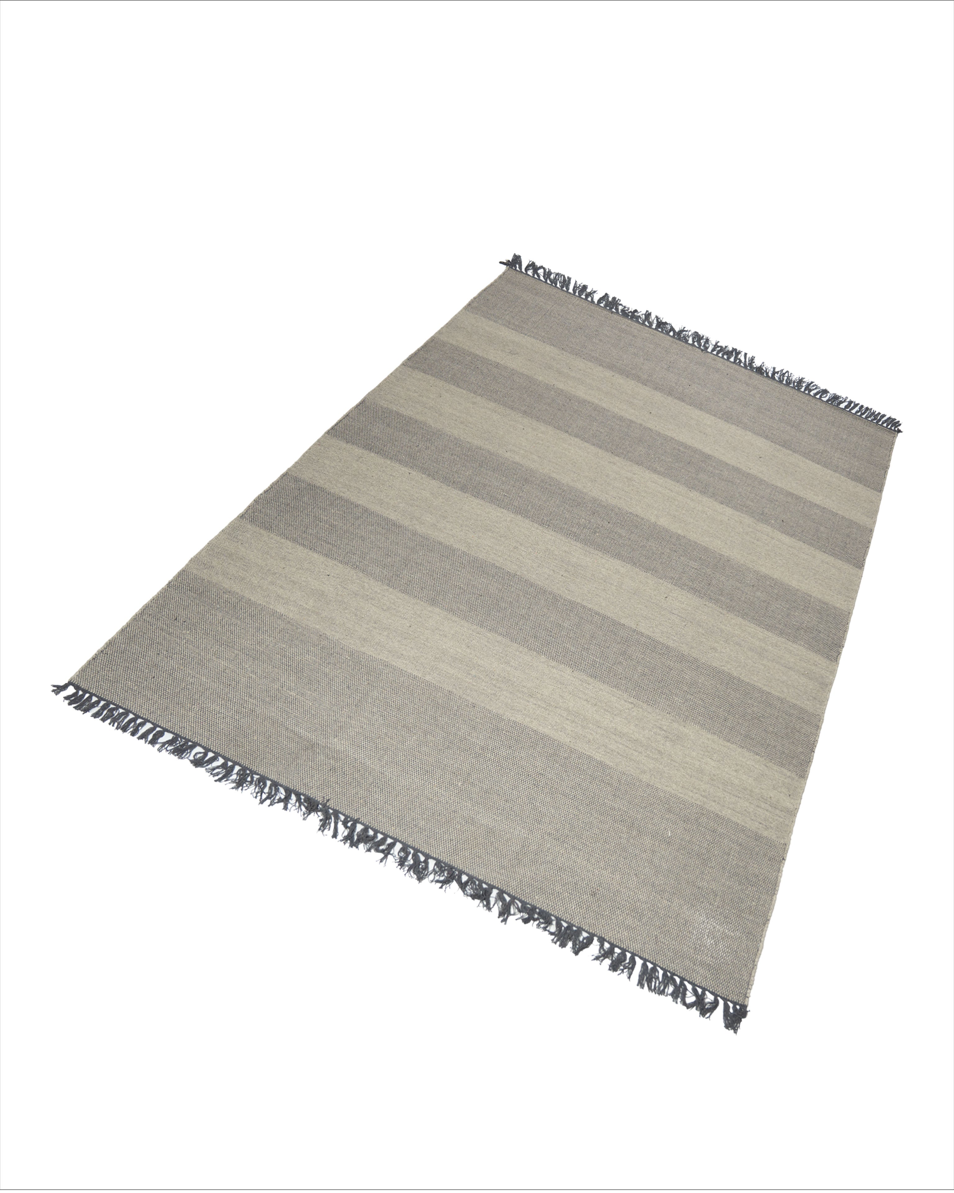 Dakha Wool Handwoven Silver Rug