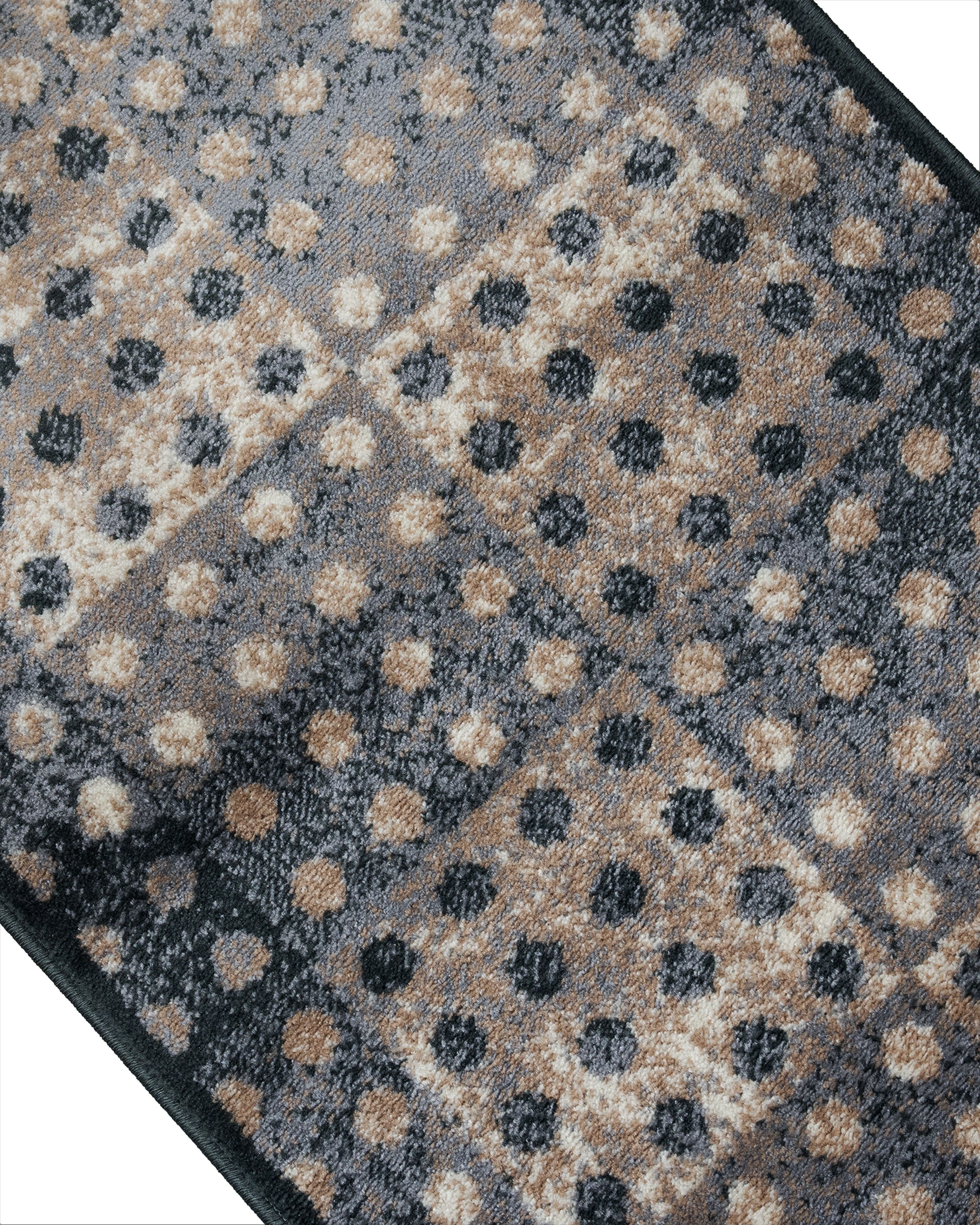 Matilda Harper Charcoal Runner 80 cm Wide x Length Cut To Order