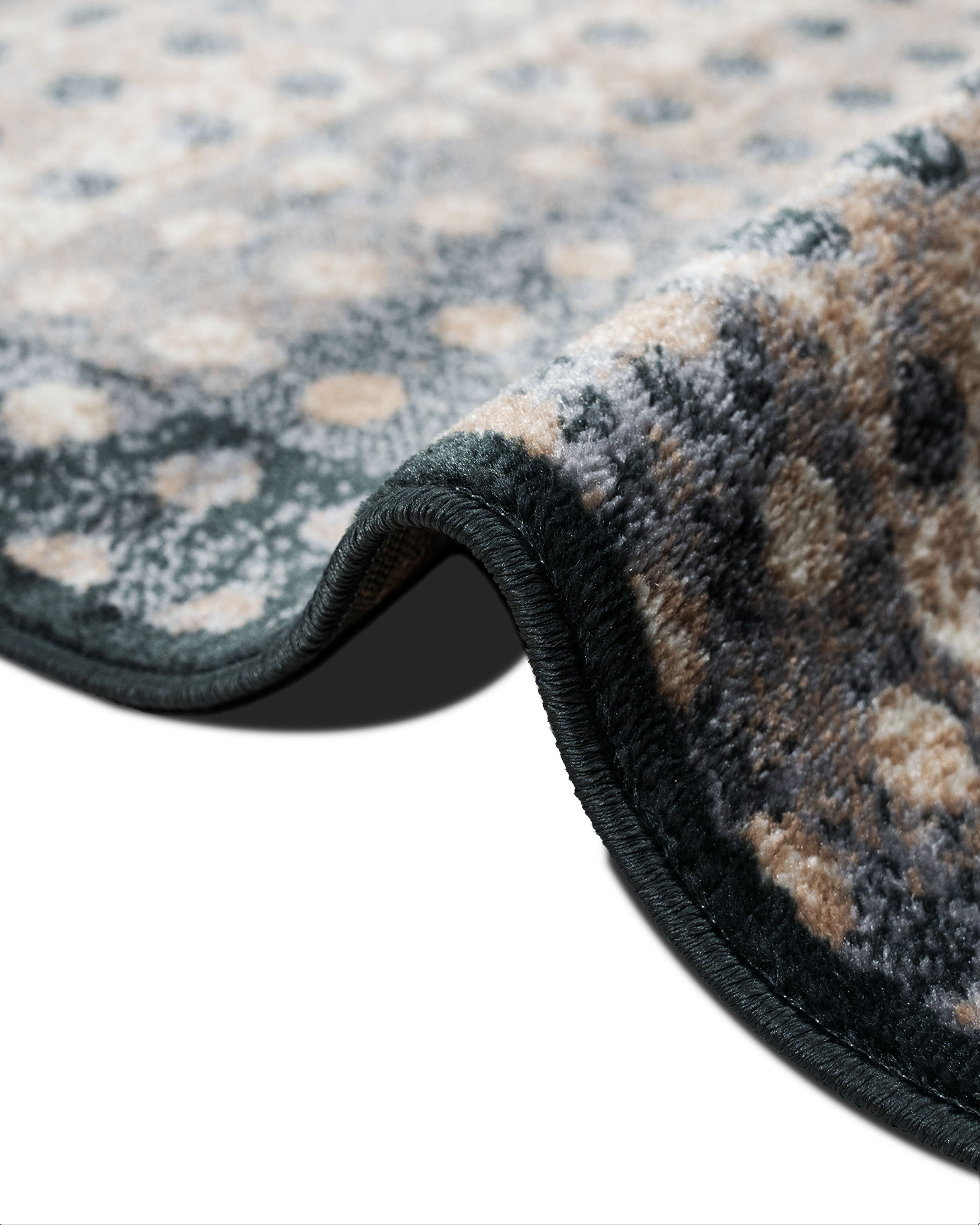 Matilda Harper Charcoal Runner 80 cm Wide x Length Cut To Order