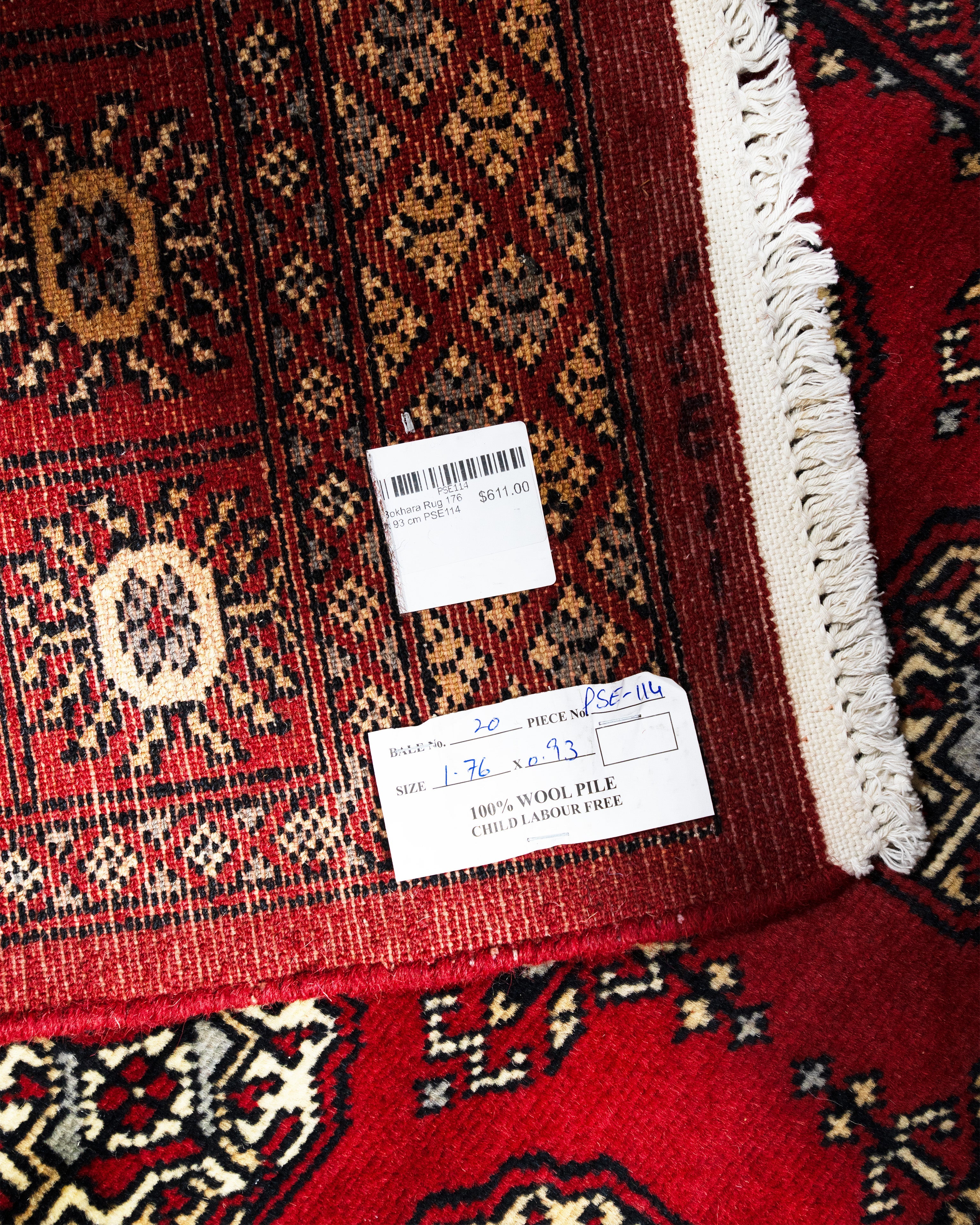 Bokhara Rug 176 x 93 cm PSE114