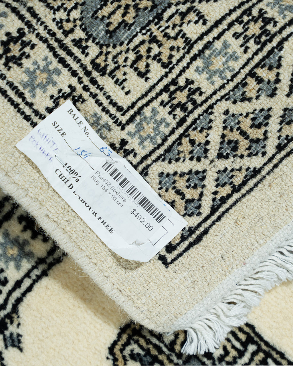 Psd402 Bokhara Rug 154 x 90 cm