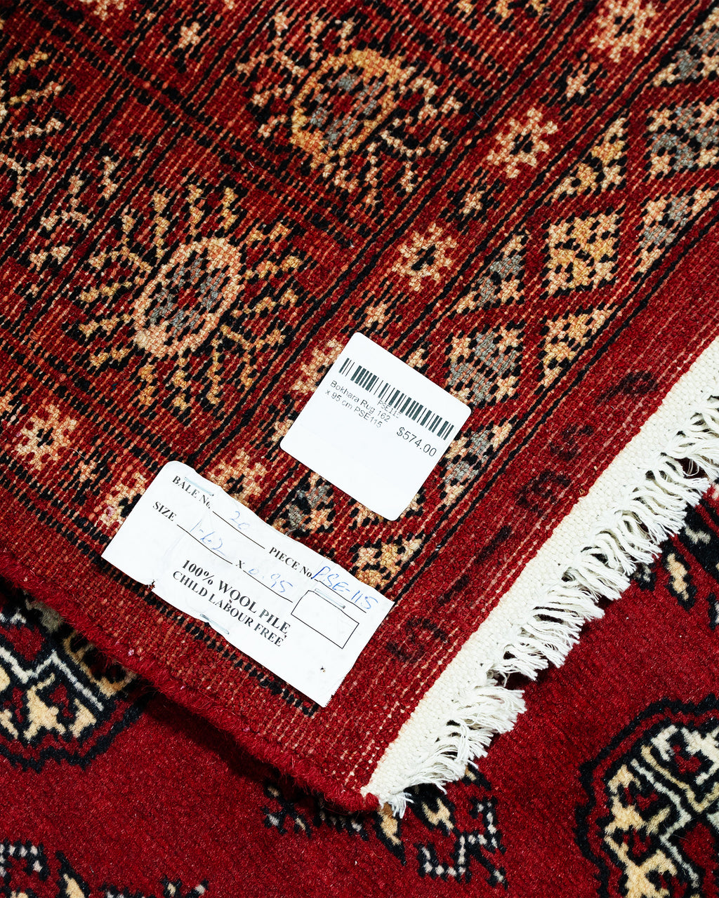 Bokhara Rug 162 x 95 cm PSE115