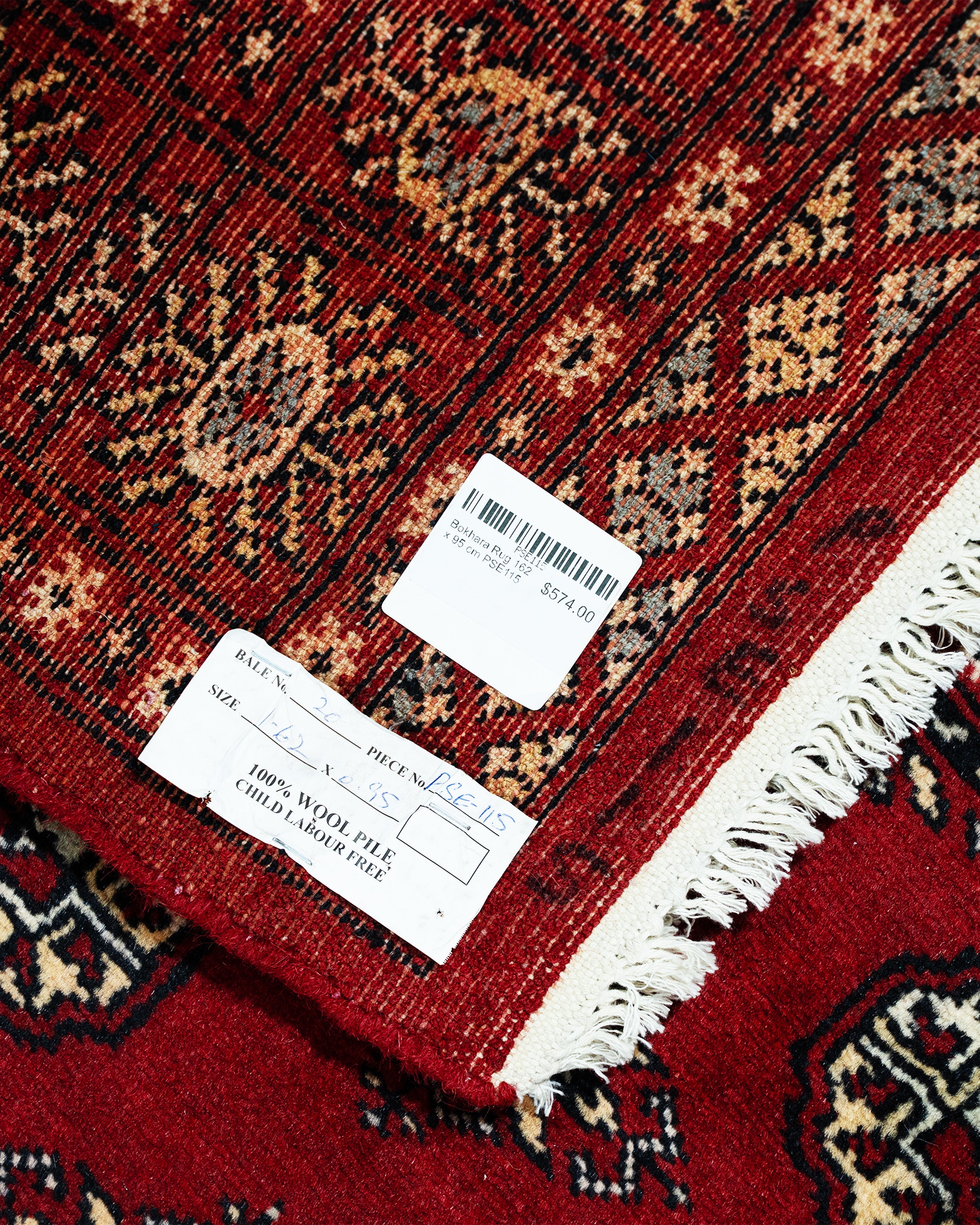 Bokhara Rug 162 x 95 cm PSE115