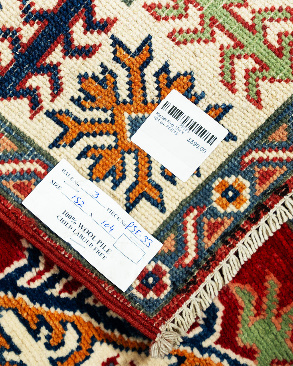 Kazak Rug 152 x 104 cm PSE33