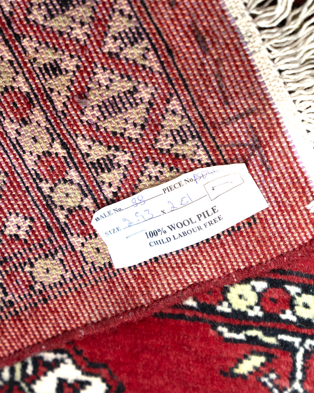 Psd448 Bokhara Rug 293 cm x 201 cm