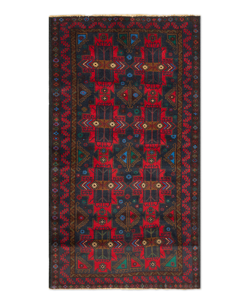 Baluchi Rug 201 x 114 cm PSE168