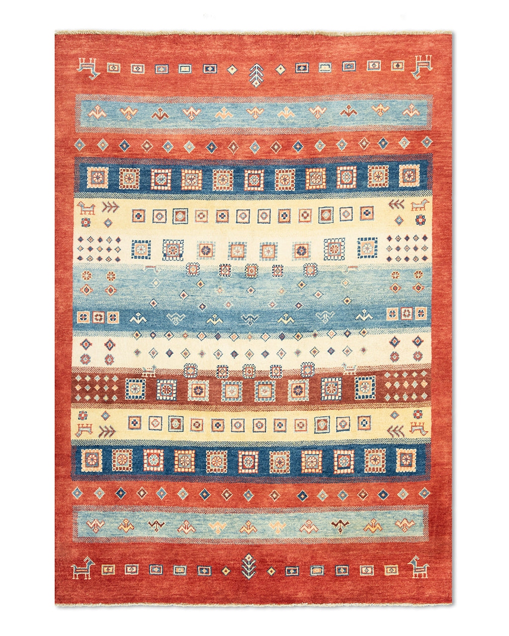 Psd192 Kazak Rug 207 x 153 cm