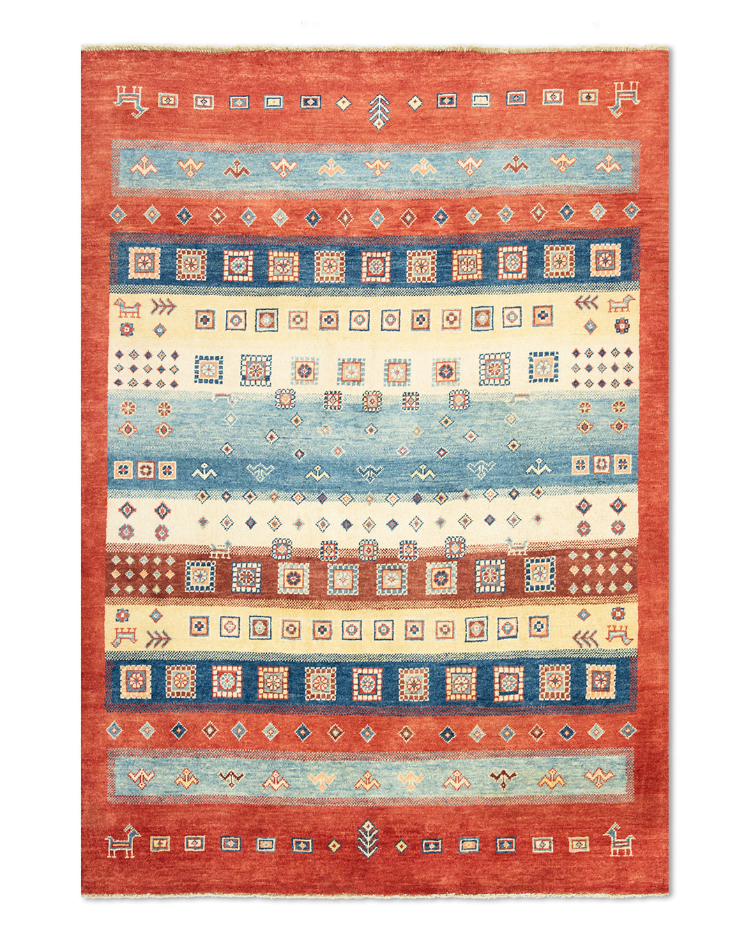 Psd192 Kazak Rug 207 x 153 cm