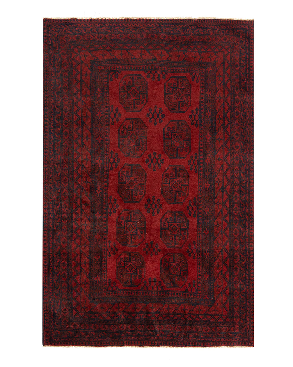 Red Akcha Rug 249 x 173 cm PSE296