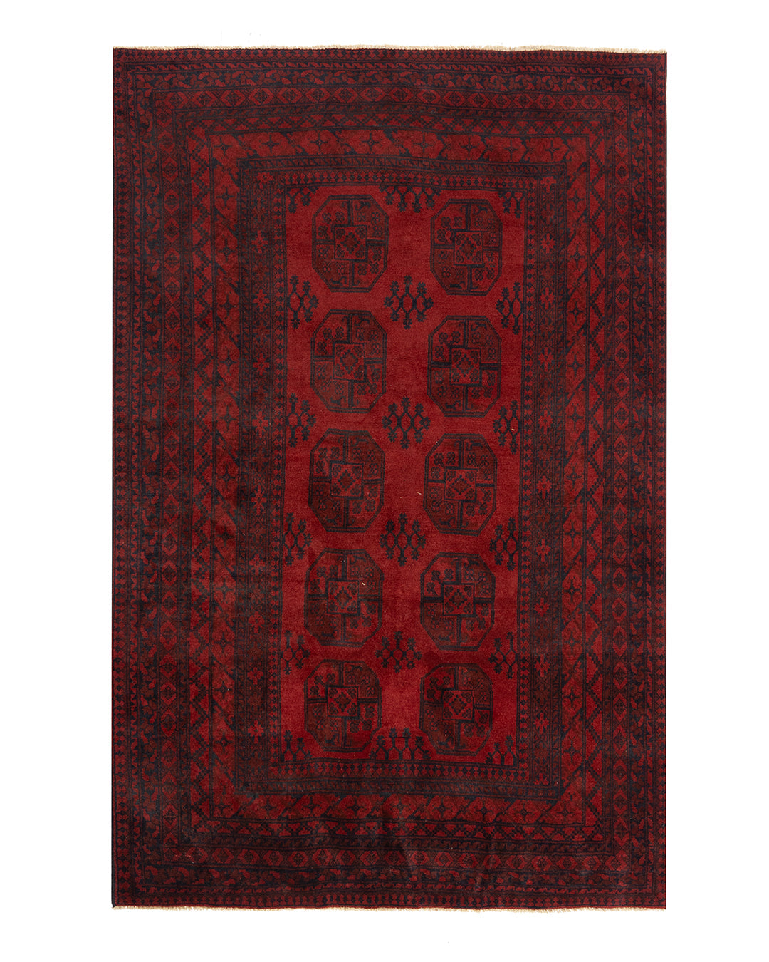 Red Akcha Rug 249 x 173 cm PSE296
