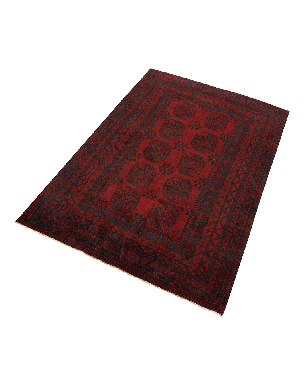 Red Akcha Rug 249 x 173 cm PSE296